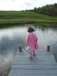Nikki and Grandma's Pond